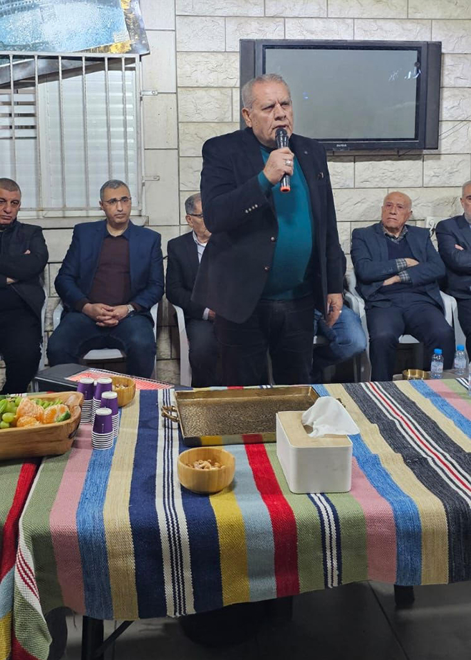 عقد راية الصلح بين عائلتي حمزة وفندي عواودة في كفركنا